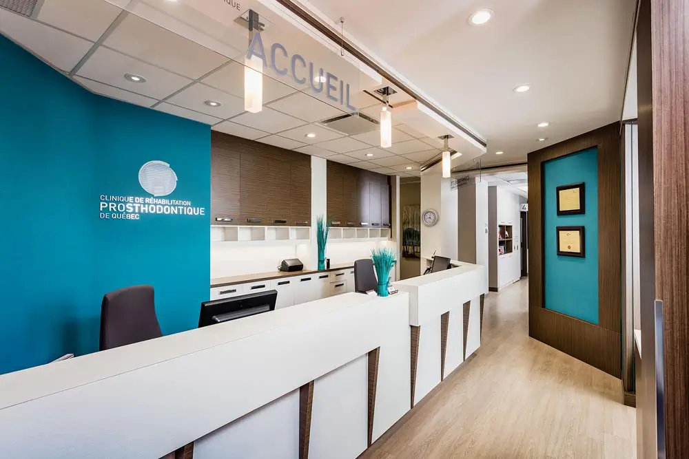 Accueil de la clinique