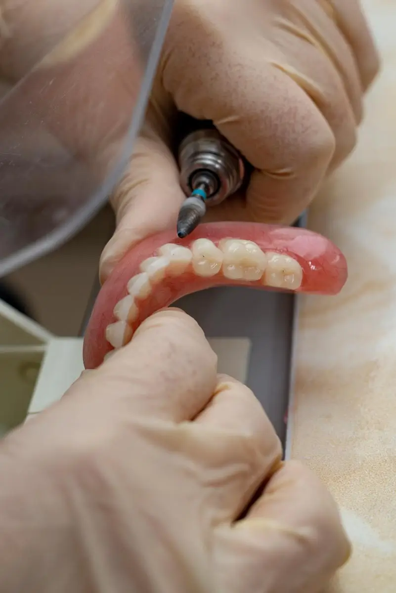 Regarnissage temporaire de prothèse dentaire